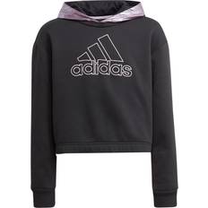 Adidas hættetrøje børn adidas Winter Glam Hættetrøje Børn Sort