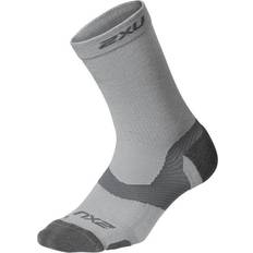 Lana merino Calcetines 2XU Vectr Merino L.cush Crew Sock Grey/grey Unisex