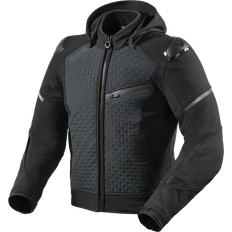 Rev'it! 3XL Iridium H2O Hooded Textile Jacket Black