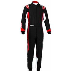 Svarta Motorcykelställ Sparco Karting-overall 002342NRRS4XL