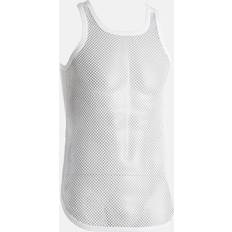Økologisk bomuld, Net tank top, hvid