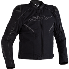 Rst 48, Black Black Black Sabre Motorbike Motorcycle Sports Touring CE Mens Textile Jacket