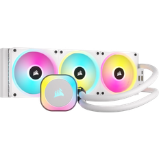 Corsair Refroidisseurs d'Eau pour CPU Corsair iCUE LINK H150i White 360mm RGB All-In-One Liquid 3x120mm