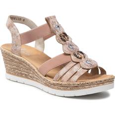 Rieker Sandalen 619B2-31 Rosa
