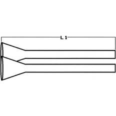 Vantskruvsskydd 420 mm, 2-pack