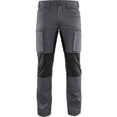 Blåkläder Service Stretch Work Trousers - Medium Grey/Black
