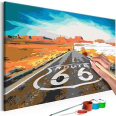 Kankaat Artgeist DIY-taulu Route 66 40 x 60 cm