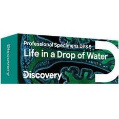 Eksperimentbokser Discovery Prof Specimens Dps 5. Life In A Drop Of Water. Tilbehør til mikroskop