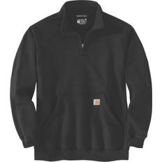 Carhartt Quarter-Zip Felpa - Nero Dimensione