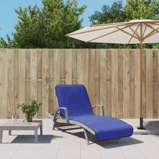 Textiel vidaXL Strandhanddoeken 75x200 cm Stof Koningsblauw 2 st