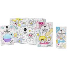 Nailmatic Kids Bubble Bath Box set Blue, Pink, Blue and Violet for children