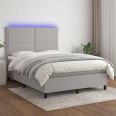 Senge & Madrasser vidaXL LED-lys stof Kontinentalseng