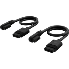 Kaapelit Corsair iCUE LINK Slim Cable 2x 90° 200mm