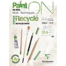 Clairefontaine Papir Clairefontaine PaintON Tegneblok Recycled A4