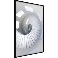 Artgeist Inramad Tavla Spiral Stairs Poster