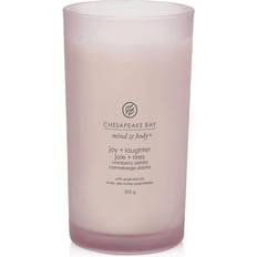 Chesapeake Bay Candle with wooden lid Cranberry Dahlia Duftlys 104g