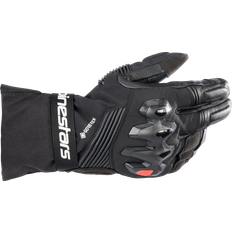 Black Motorcycle Gloves Alpinestars Boulder GTX, Handschuhe Gore-Tex Schwarz/Schwarz