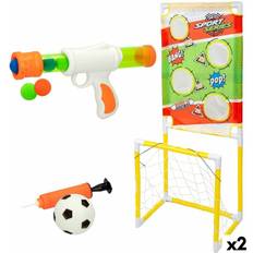 Porte da Calcio Colorbaby Aiming game dartskive Fodboldmål 48,5 x 113 x 35,5 2 enheder