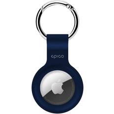 Epico Mobiltilbehør Epico Epico AirTag Silikone Cover m. Nøglering Blå