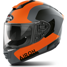 Motorcycle Equipment Airoh Helmet St501 Dock Orange Matt