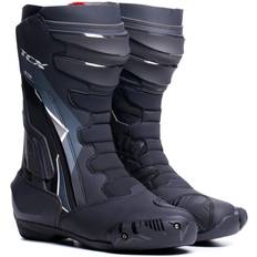 TCX S-TR1 Motorcycle Boots - Black/Grey/White Pearl