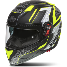 Premier Helmet Vyrus - Black/Yellow Fluo/White