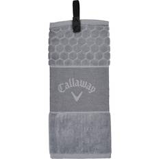 Textiles Callaway Material Toallas Trifold Gris - One Size Toalla de baño Plata (70x)