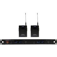 AP62BP Wireless mic system, R62 2ch receiver, 2x B60 bodypack transmitters