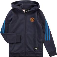 Hupparit adidas Future Icons 3-Stripes Full-Zip Hoodie - Shadow Navy/Bright Blue