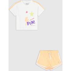 Champion Autres Ensembles Champion Ensemble T-Shirt Short Fille - Blanc