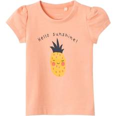 Bebé Camisetas Name It Camiseta Nbffanna Peach Nectar