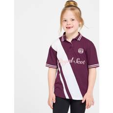 Blue Polo Shirts Children's Clothing Royal Scot Kids' Nora Team Polo Top Amaranth