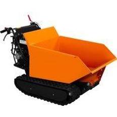 T-Mech Tracked Mini Dumper Petrol Tipper Orange