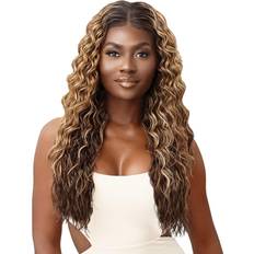 Hair Products Outre 100% human hair blend 13x6 360 frontal hd lace wig