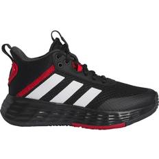 Adidas Textile Basketball Shoes adidas Junior Ownthegame 2.0 - Core Black/Cloud White/Vivid Red