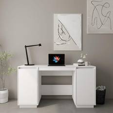 VidaXL Vita Skrivbord vidaXL vit Skrivbord