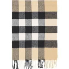 Burberry Cashmere Tartan Scarf - Archive Beige