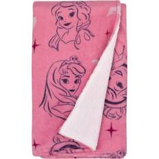 Purple Baby Blankets Disney Collection Princess Baby Blanket, One Size, Pink Pink