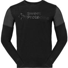 Sweet Protection Hunter Merino Hybrid LS Jersey Men, sort Trøjer Downhill & Freeride 2023