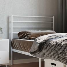 White Headboards vidaXL Metal 100 cm White Headboard