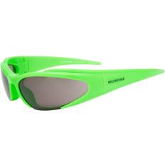 Balenciaga Solbriller Balenciaga Eyewear BB0253S Green/Grey