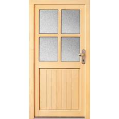 Panto Panto Nebeneingangstür Holz NET502 98 Schiebetür (x)