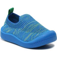 Kickers Pantoffels Kickers Kick Easy Pantoffels Met Soepele Zool - Kleur Blauw