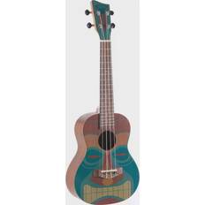 Ukuleles uitverkoop Gewa Manoa Tiki 1 Concert Ukulele