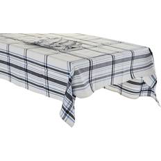 Noir Serviettes en Tissu Dkd Home Decor Nappe Et Serviettes De Table 150 x 150 x 0.5 cm Serviette en Tissu Noir