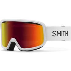 Goggles Smith Frontier Snow Goggles White/Red Sol-X Mirror