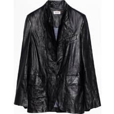 Zadig & Voltaire Jakker Zadig & Voltaire Verys Blazer Crinkled Leather