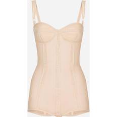 Dolce & Gabbana Shapewear & Under Garments Dolce & Gabbana KIM semi-sheer bodysuit medium_make_up