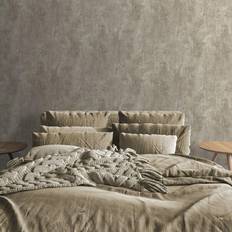 Muriva Plain Cream Distressed Stone Concrete Effect Cove Texture Feature Wallpaper