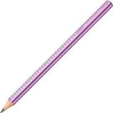 Faber-Castell Jumbo Sparkle Graphit-Bleistift, Violett/Metallic